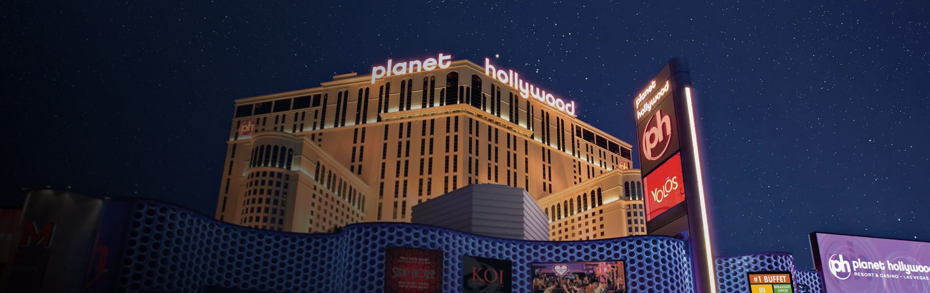 is planet hollywood casino in vegas open